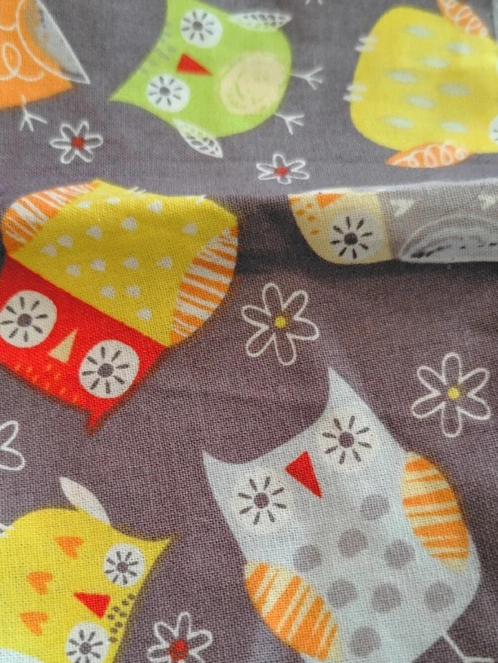 Assorted Cotton Fabric Remnant Bundle Eight Pieces -  Fat Quarter Size And Up